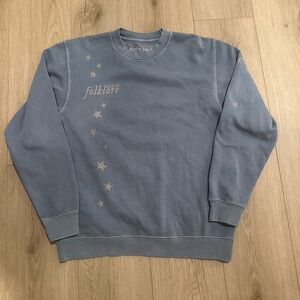 Taylor Swift Blue Crewneck Men's Sweater